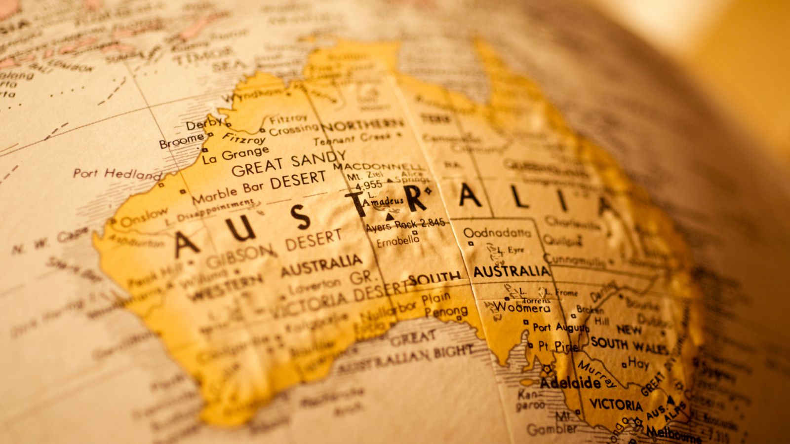 Australia On Map